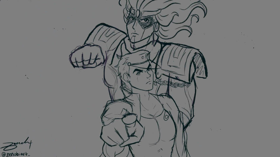 jotaro and star platinum